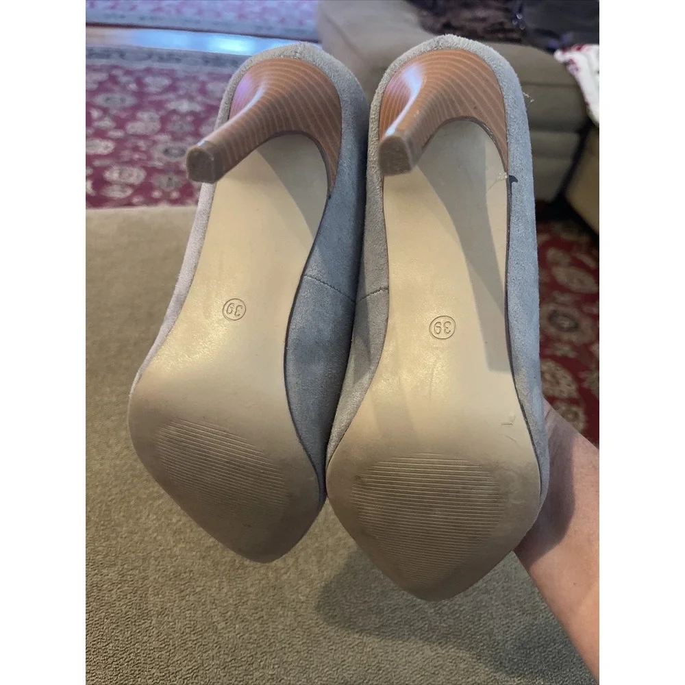 Esmara Ladies Women's Pumps Shoes Size 8 Heels Suede (TD)